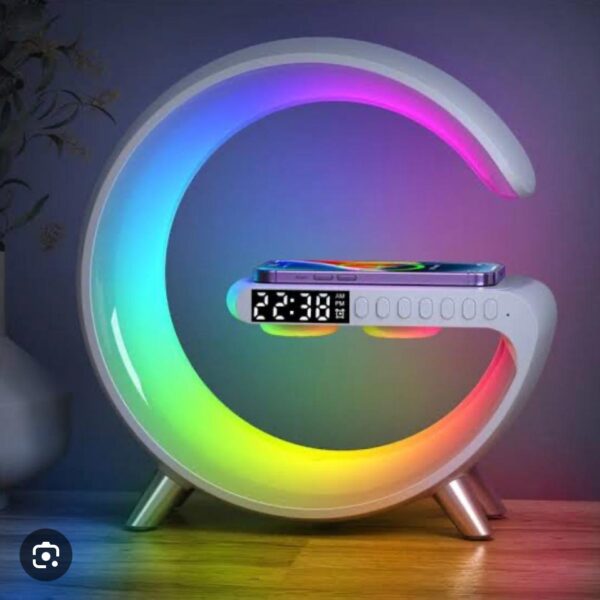 G lamp with wireless charging Blue tooth speaker